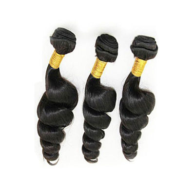 8a Natural Tight Loose Curly Hair Extensions / Remy Loose Deep Wave Hair supplier