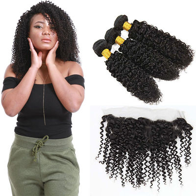 Non - Remy Healthy Virgin Peruvian Hair Extensions Natural Color No Shedding supplier