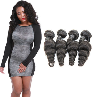 Grade 9A Loose Curly Hair Extensions 4 Bundles Unprocessed Virgin Hair supplier