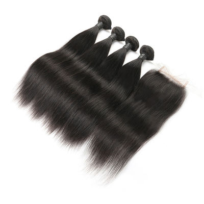 Genuine Raw Indian Remy Human Hair Extension Weave No Synthetic Hair supplier