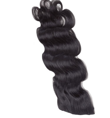Authentic Russian Virgin Clip In Hair Extensions , Clip In Human Hair Closure supplier