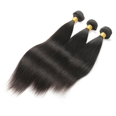 Authentic Remy Brazilian Straight Hair Weave Without Chemical Processed supplier