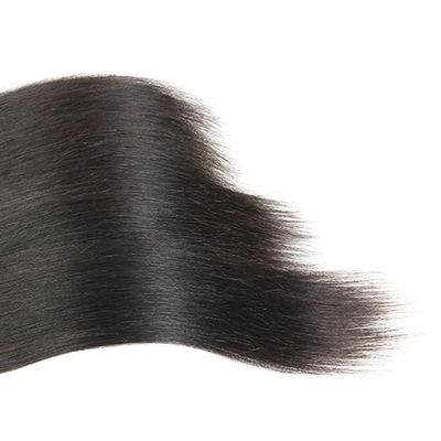 Silk Straight Original Brazilian Straight Hair Extensions Customized Length supplier