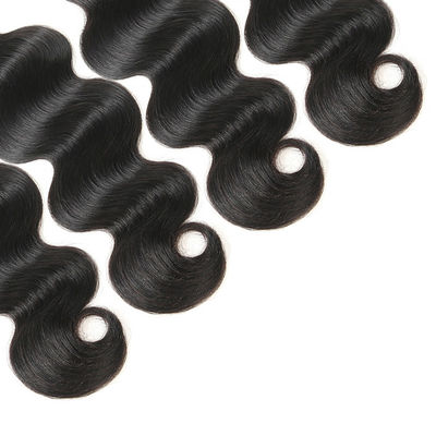 Full Body Wave Weave Hair , Deep Body Wave Virgin Hair Customized Length supplier