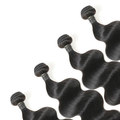 Full Body Wave Weave Hair , Deep Body Wave Virgin Hair Customized Length supplier