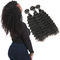 Real 9A 20 Inch Deep Wave Curly Hair Extensions 3 Bundles Prevent Shedding supplier