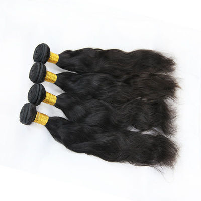 Smooth Healthy Natural Hair Weave Extensions Double Layers Sewing OEM Service supplier