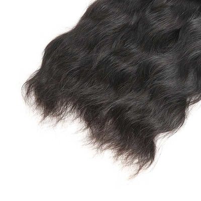 3 Bundles Of Natural Wave Virgin Hair / Natural Virgin Remy Human Hair supplier