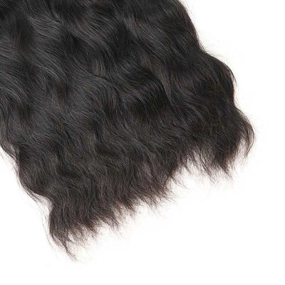 Genuine 18 Inch Brazilian Natural Wave 4 Bundles Remy Hair Customized Length supplier