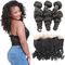 Thick Clean Weft 360 Lace Frontal Brazilian Body Wave No Synthetic Hair supplier