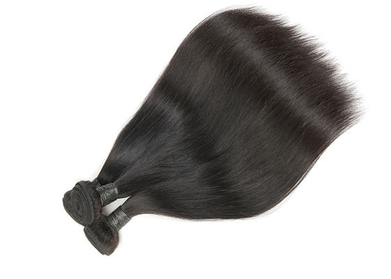 8A TOP Brazilian Remy Hair Products Natural Black Full Cuticle Thick Hair Bundles supplier