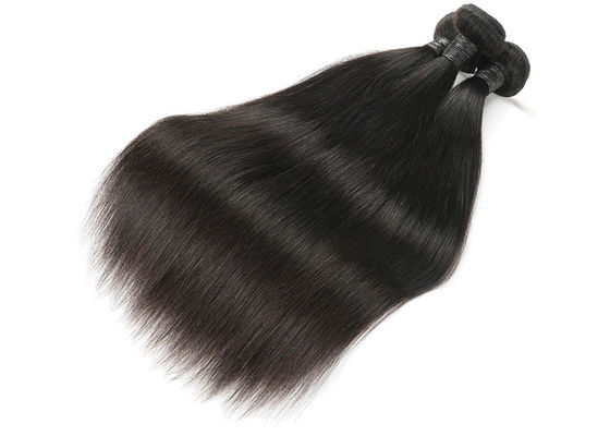 8A TOP Brazilian Remy Hair Products Natural Black Full Cuticle Thick Hair Bundles supplier