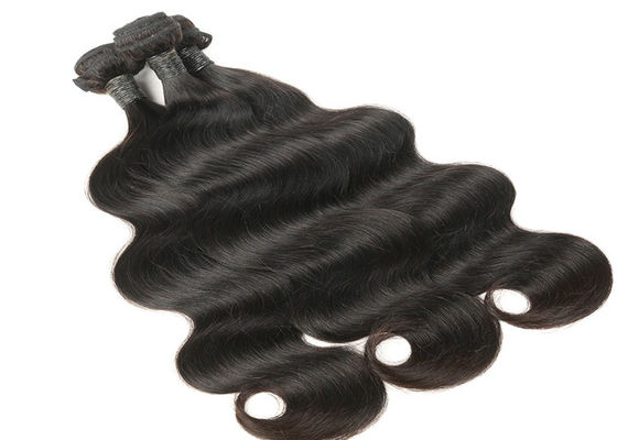 7a Grade 10-24 Inches Brazilian Natural Short Black Body Wave Hair supplier