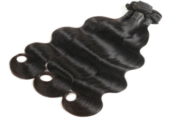 7a Grade 10-24 Inches Brazilian Natural Short Black Body Wave Hair supplier